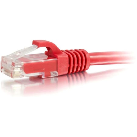 1Ft Cat5E Snagless Unshielded (Utp) Ethernet Network Patch Cable - Red